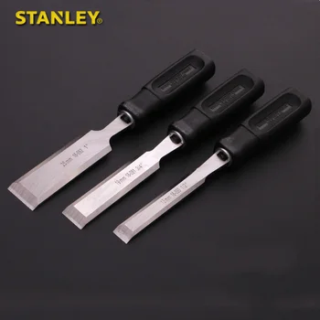 Stanley 3-osaline Puidutööstuse Tööriistad Anti-slip Plastikust Käepide Peitlid Puidu Nikerdamiseks Puusepatööd