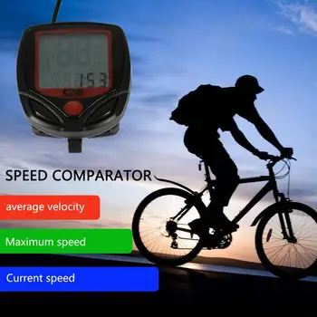 Sunding Kell, Stopper, Digitaalne LCD Jalgratta Arvuti odomeetri Näit Bike Arvesti Spidomeeter Brändi Tilk laevandus