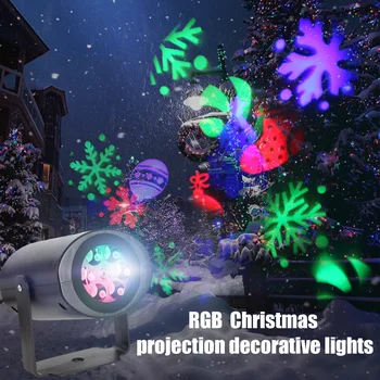 Super Ere Jõulud Projektsioon Dekoratiivne Light Laser Veekindel Pöörleva LED Väljas Ruumi Auto Romantiline Valguses Uus Aasta
