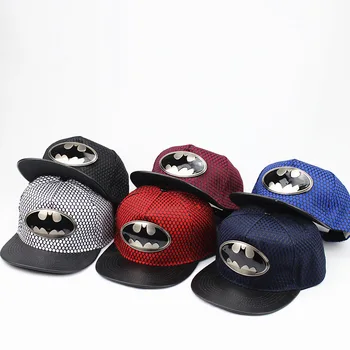 Superman Baseball Caps Kõrge Kvaliteediga Uus Batman Raud Võre Korter Ääreni Ühise Põllumajanduspoliitika Hip-Hop Mütsid Mees K Kop La Tants Rula Neti Naiste Müts