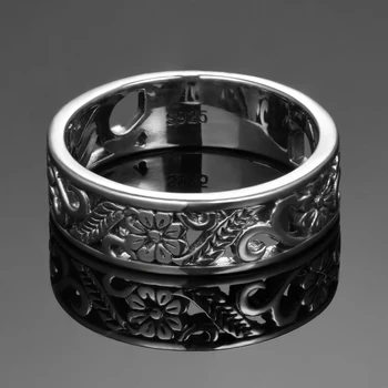 Sõrmustes Võlusid Hõbe 925 Originaalne Disain Naiste Sterling Silver Ükski Kivid Klassikaline Ümmargune Rõngas Trahvi Ehteid Kingitus Hotsale