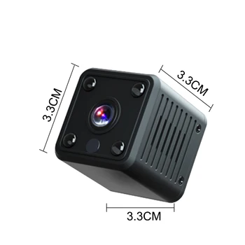Tasuline Mini Wifi, Kaamera, Aku 1080P HD IP-Kaamera Kodu Security Guard Micro-Kaamera, Infrapuna Öise Nägemise Väike Kaamera