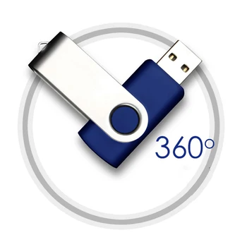 Tasuta Custom Hot Müük Pöörlev USB Flash Drive High Speed kkel usb 4G 8GB 16GB, 32GB Pendrive 64GB 128GB 2.0 Mood Kingitus USB Stick