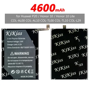 Tasuta Tööriist, 4600mAh Aku HB396285ECW jaoks Huawei Honor 10 Honor10 P20 Kõrge kvaliteediga Telefoni Asendamise Patareid +Pala NR.