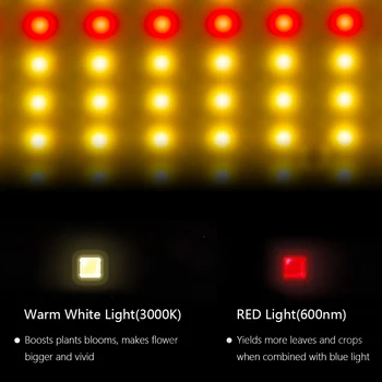 Täieliku Spektri 400/640/800W LED Grow Light bar Samsung LM301B 3000K/3500K 660nm Taim Kasvada lamp Sise-Ja Kasvada Telk Külvi