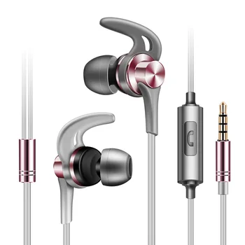 Uued Kõrvaklapid Operating System Volume Control J02 Metallist In-ear Juhtmega Peakomplekt Kõlariga Peakomplekt Hifi iPhone 11 12 X Xiaomi