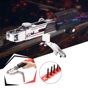 Uus Automaatne Keti naelapüstoliga Adapter Kruvi Relv Electric Drill Puidutöötlemine Vahend Juhtmeta elektritrell Arestimine