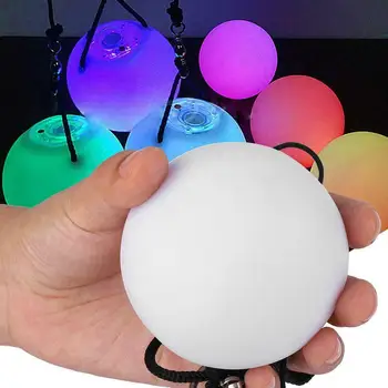Uus Disain kõhutants pallid LED Multi-Värviline Kuma HP visatud pallid kõhutants käsi rekvisiidid staadiumis täitmiseks tarvikud