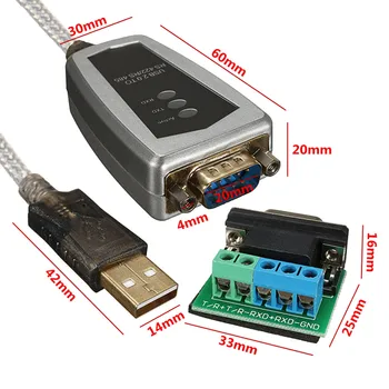Uus USB RS485 RS422 Serial Port Seadme Konverteri Adapter Kaabel FTDI Chip 0,5 m Teatis Converter