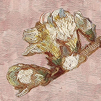 Van Gogh Õli Maali Lilled Mandel Õitest Vaip, Esipaneel Seina Art Bedspread Dorm Tapestry Home Decor Seina riputamise