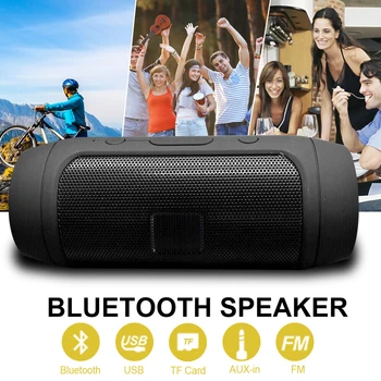 Veekindel Kaasaskantav Kõlar Mini Bluetooth Muusika Bass Kõlar, Subwoofer Väljas Juhtmeta Valjuhääldi Toetada TF FM-Raadio Aux