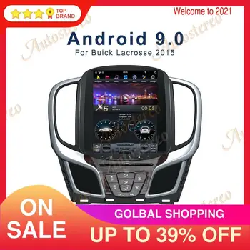Vertikaalne Ekraan, Android 9.0 6 Core Auto Audio-Auto GPS Navigatsiooni Buick lacrosse+ juhtseade Multimeedia Mängija, Auto Raadio