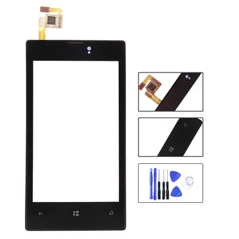 Zerosky For Nokia Lumia 520 525 N520 N525 mobiiltelefon Puutetundlik Paneel Esi Klaas Objektiivi Anduri Asendamine Tasuta Tööriistad